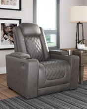 Load image into Gallery viewer, Hyllmont - Gray - Pwr Recliner/Adj Headrest