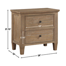 Load image into Gallery viewer, Riverdale - 2 Drawer Nightstand - Dark Brown