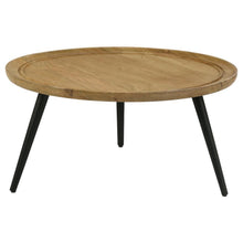 Load image into Gallery viewer, Zoe - Round Mango Wood Coffee Table - Natural