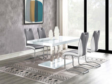 Load image into Gallery viewer, Brooklyn - 5 Piece Rectangular Dining Set - White High Gloss