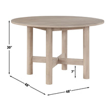 Load image into Gallery viewer, Gabby - Round Dining Table - Light Brown