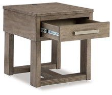 Load image into Gallery viewer, Loyaska - Grayish Brown - Rectangular End Table