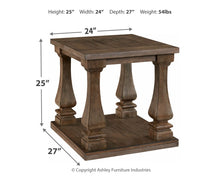 Load image into Gallery viewer, Johnelle - Gray - Rectangular End Table