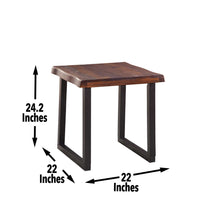 Load image into Gallery viewer, Jennings - Live Edge End Table - Brown