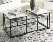 Load image into Gallery viewer, Donnesta - Gray / Black - Occasional Table Set (Set of 3)