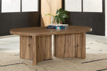 Load image into Gallery viewer, Austanny - Warm Brown - Oval Cocktail Table