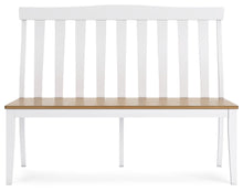 Load image into Gallery viewer, Ashbryn - White / Natural - Double Dining Chair