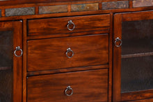 Load image into Gallery viewer, Santa Fe - 76&quot; Entertainment Wall - Dark Brown