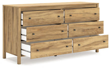 Load image into Gallery viewer, Bermacy - Light Brown - Six Drawer Dresser