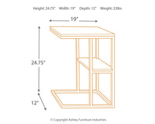 Load image into Gallery viewer, Forestmin - Natural / Black - Accent Table