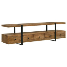 Load image into Gallery viewer, Otto - 5-Drawer Mango Wood TV Stand Media Console - Brown