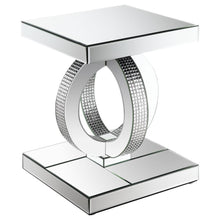 Load image into Gallery viewer, Breena - Rectangular Mirrored Acrylic End Table - Silver