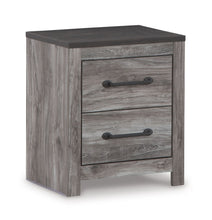 Load image into Gallery viewer, Bronyan - Dark Gray - Two Drawer Night Stand