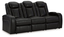 Load image into Gallery viewer, Caveman Den - Midnight - Power Reclining Sofa With Adj Headrest