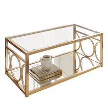 Load image into Gallery viewer, Olympia - 3 Piece Table Set - Gold