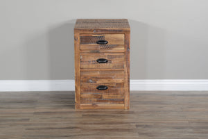 Havana - File Cabinet - Light Brown