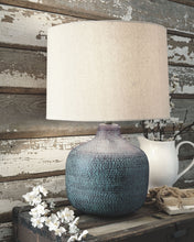 Load image into Gallery viewer, Malthace - Patina - Metal Table Lamp